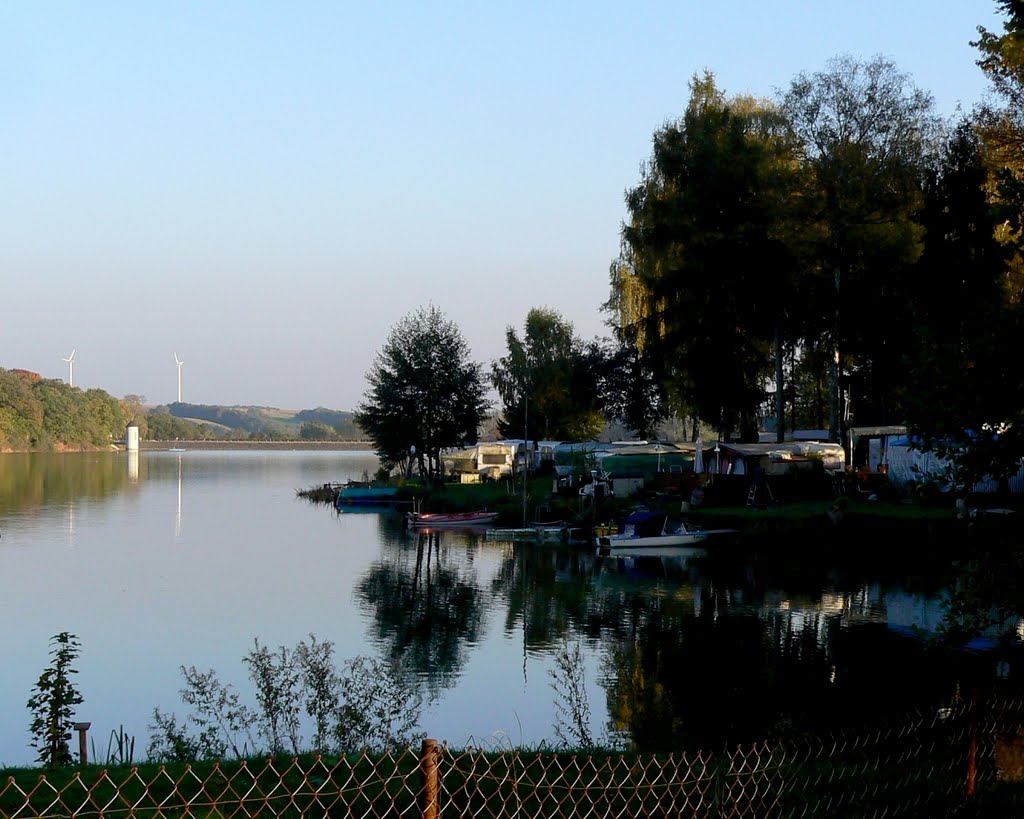 Werdau-Langenhessen - Der Campingplatz an der Talsperre by Thomas Eichler