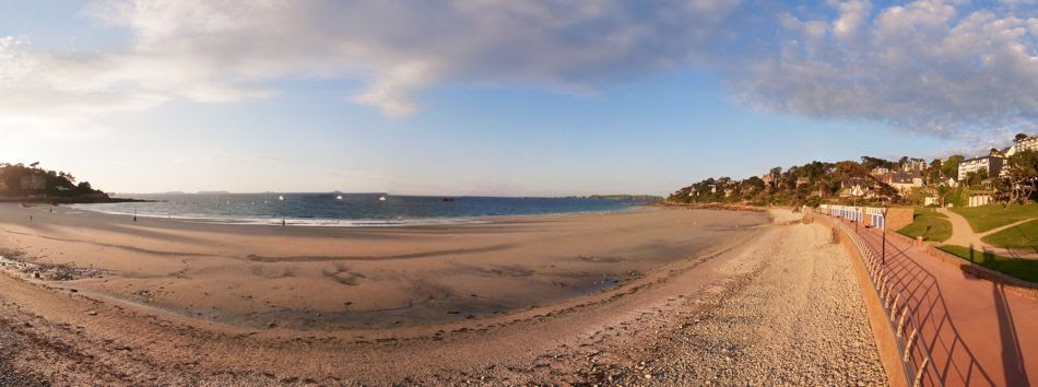 Plage de Trestraou (Pano Soirée) by Pierre Maréchal