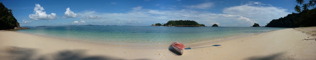 View from Kapas Island, Malaysia. by Sebastiaan van Essen