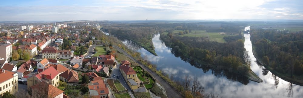 Merge Of Rivers Laba And Vltava by Artemyev Mikhail