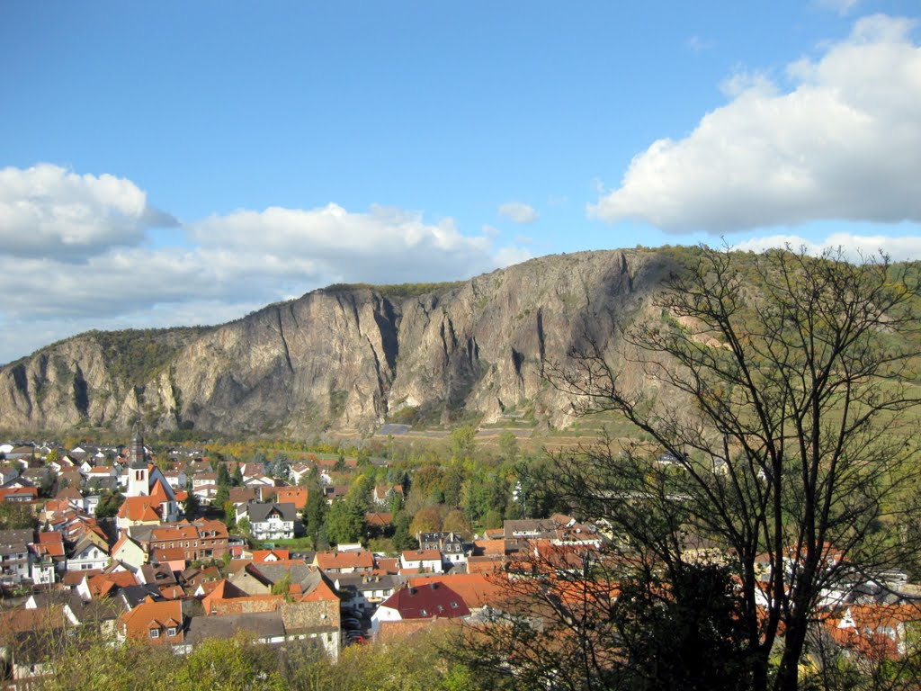 Blick von Ebernburg auf die Rotenfels by Pajko