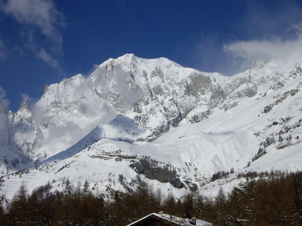 Val Ferret, Monte Bianco by Ugo Dossena