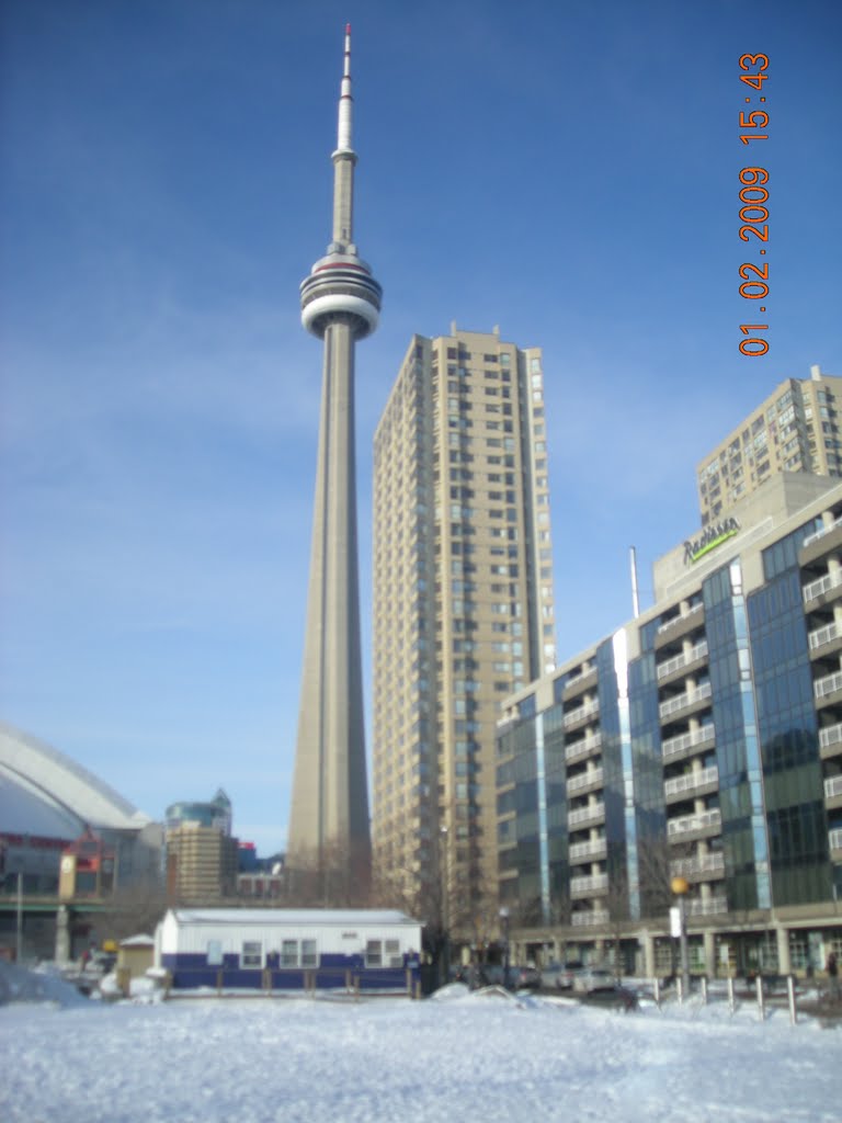 CN Tower 1.Feb.2009 by Zahid Contractor