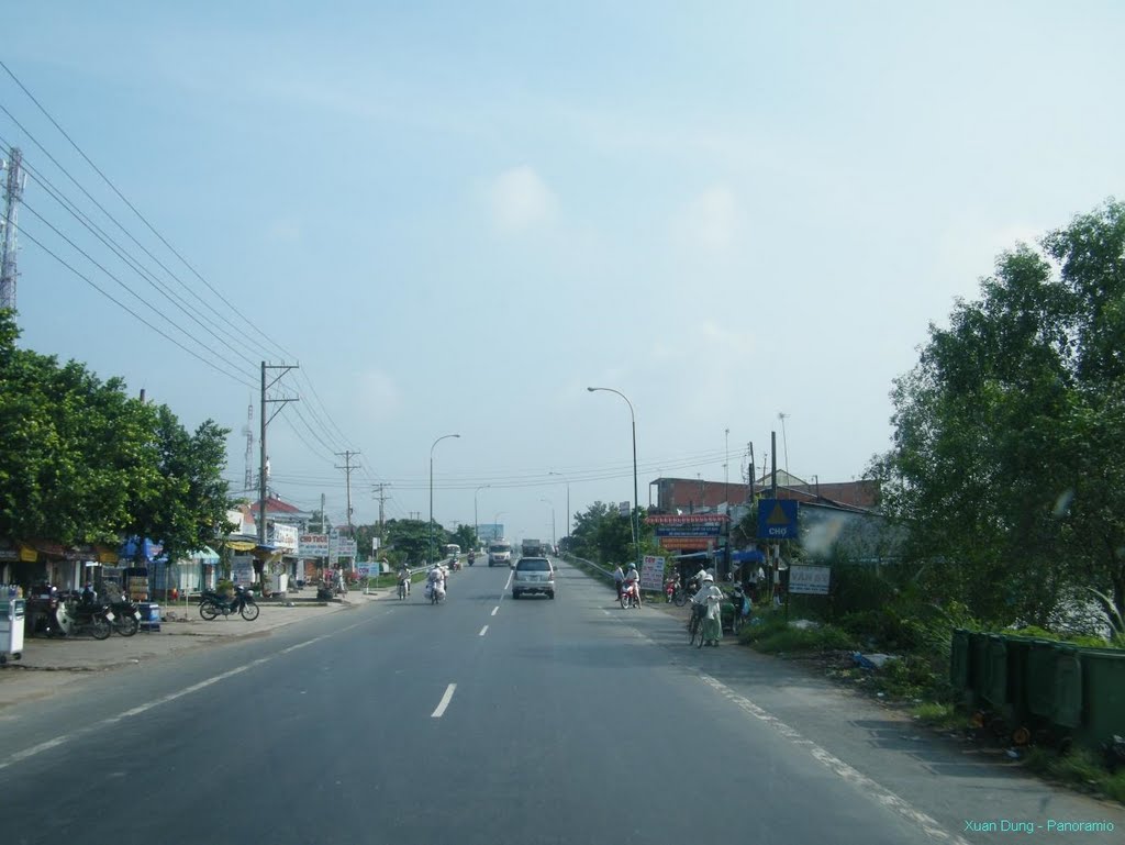 Quốc lộ 1A - 1A National highway - Phường 8, tp. Vĩnh Long by Vietnam Atlas