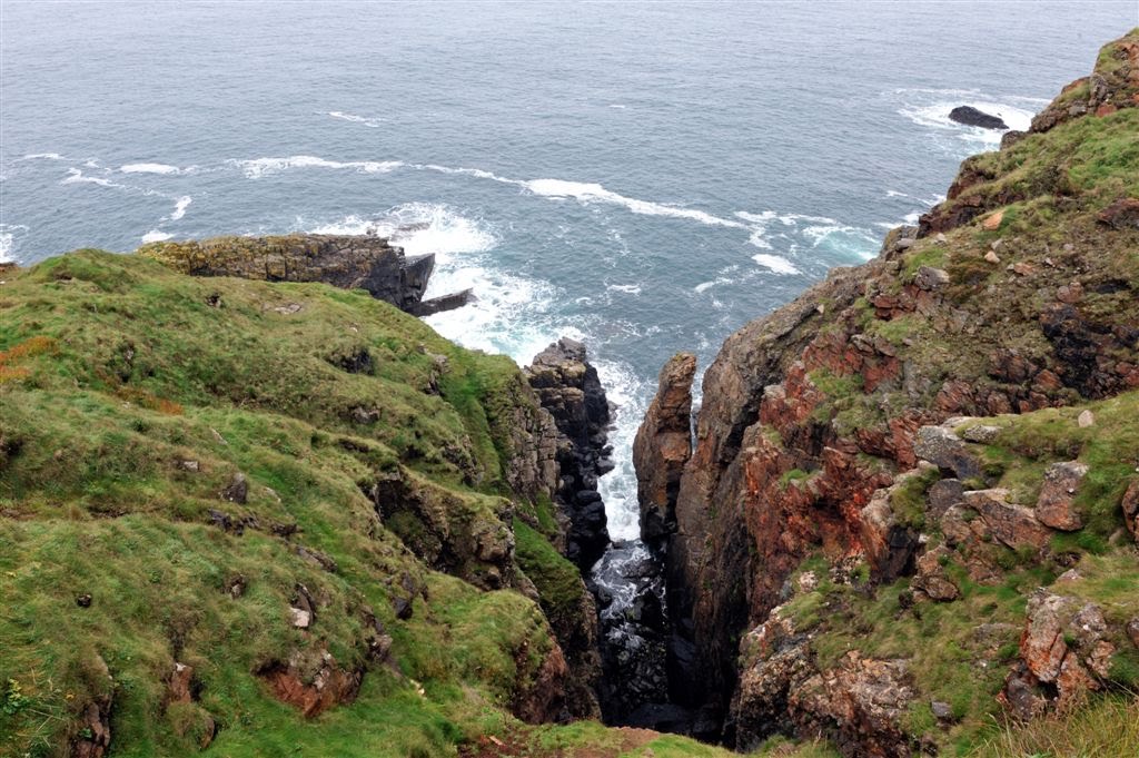 Craggy Coast at Levant Zawn by Nick Weall