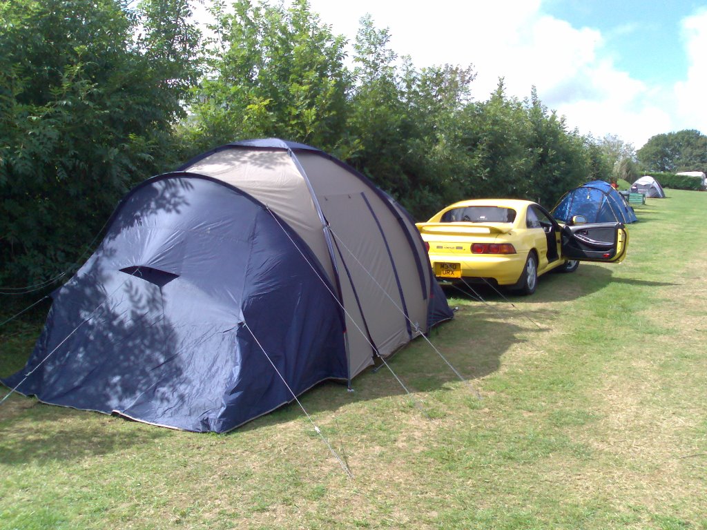 Camping Near Bideford,Devon by Stephen Woodhall