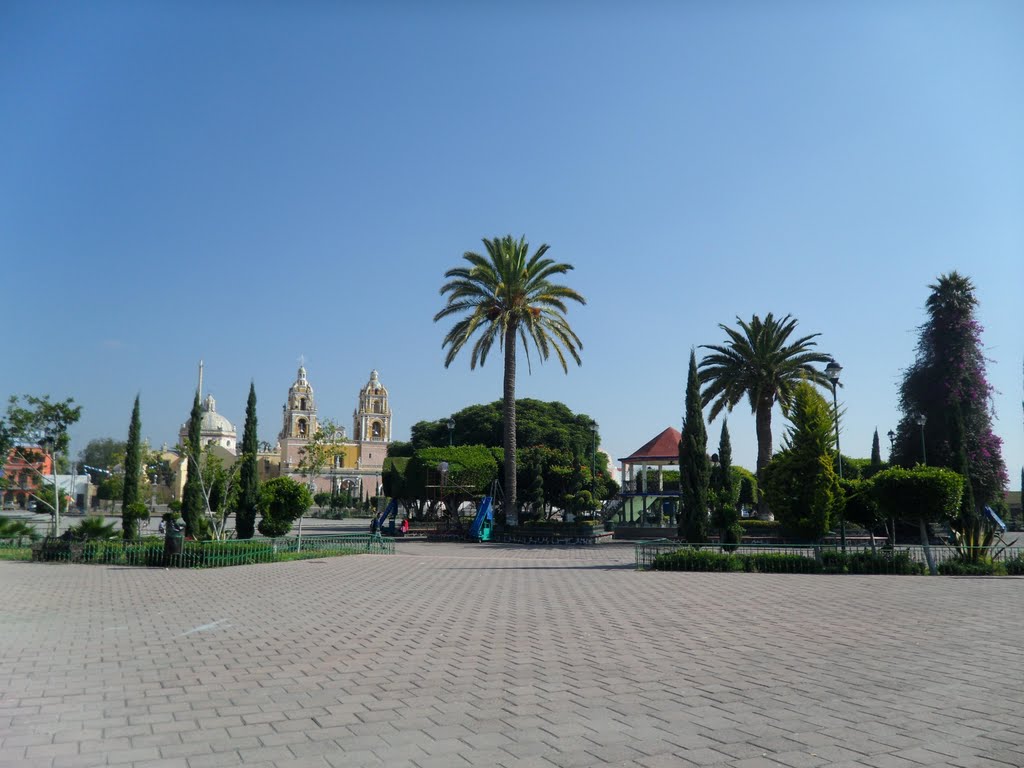 Parque central de Acatzingo by Ludwig Camacho Reyes