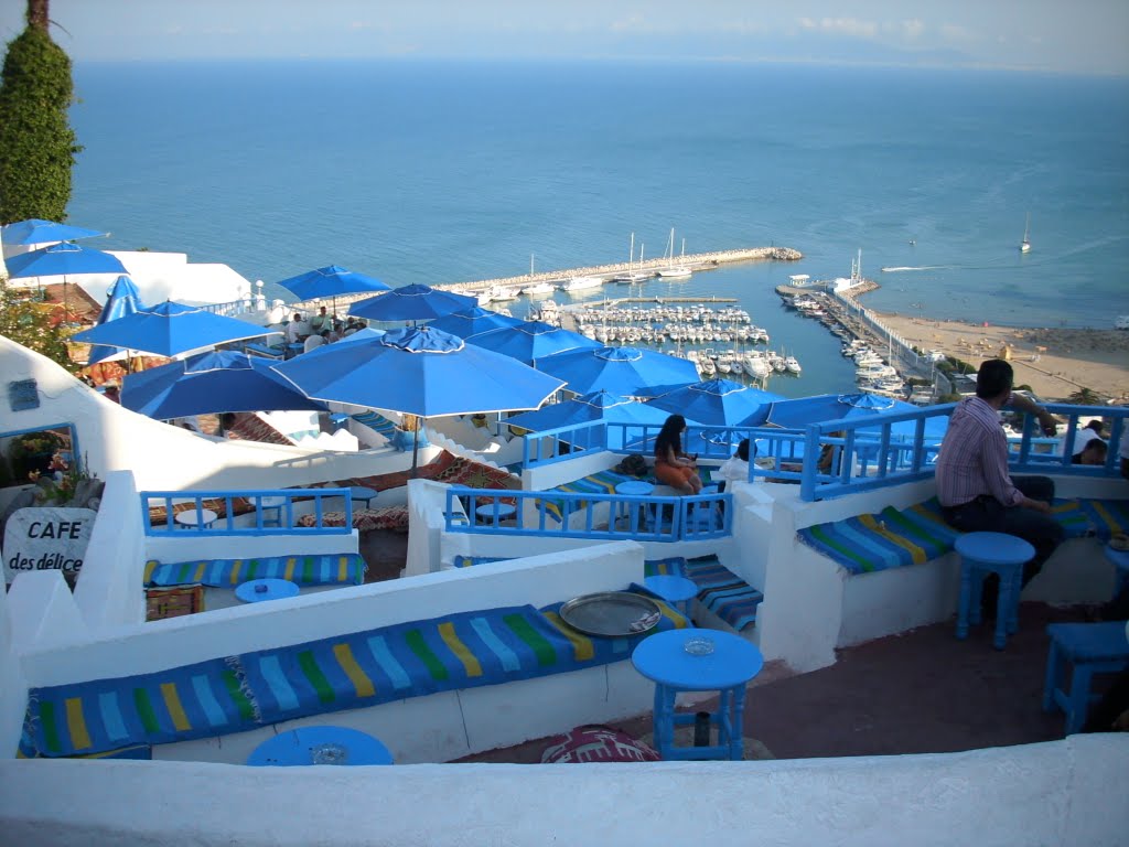 Blick über Sidi Bou Said by Wandermeise