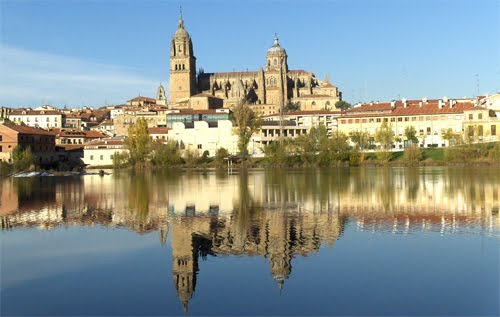 View of Salamanca from the river! by SpanishCourses