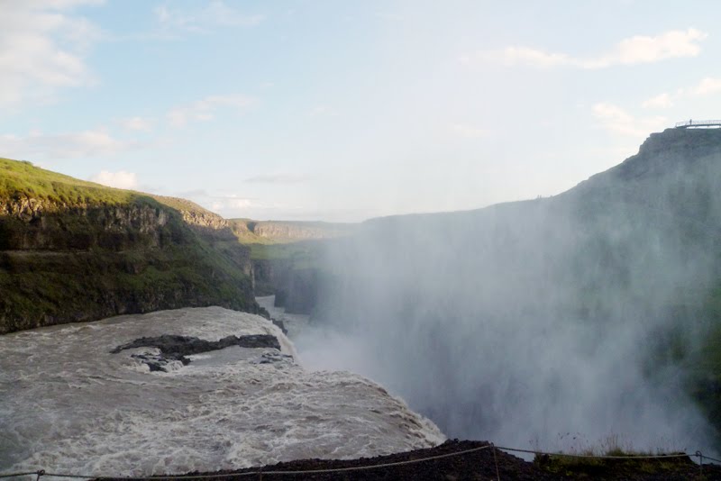 Gullfoss by antenna