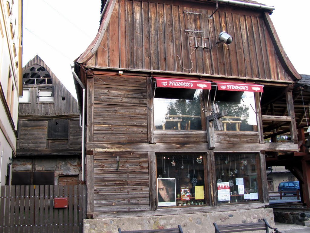 Liepājas iela. Kuldīga. Latvija by Indra Dišteina