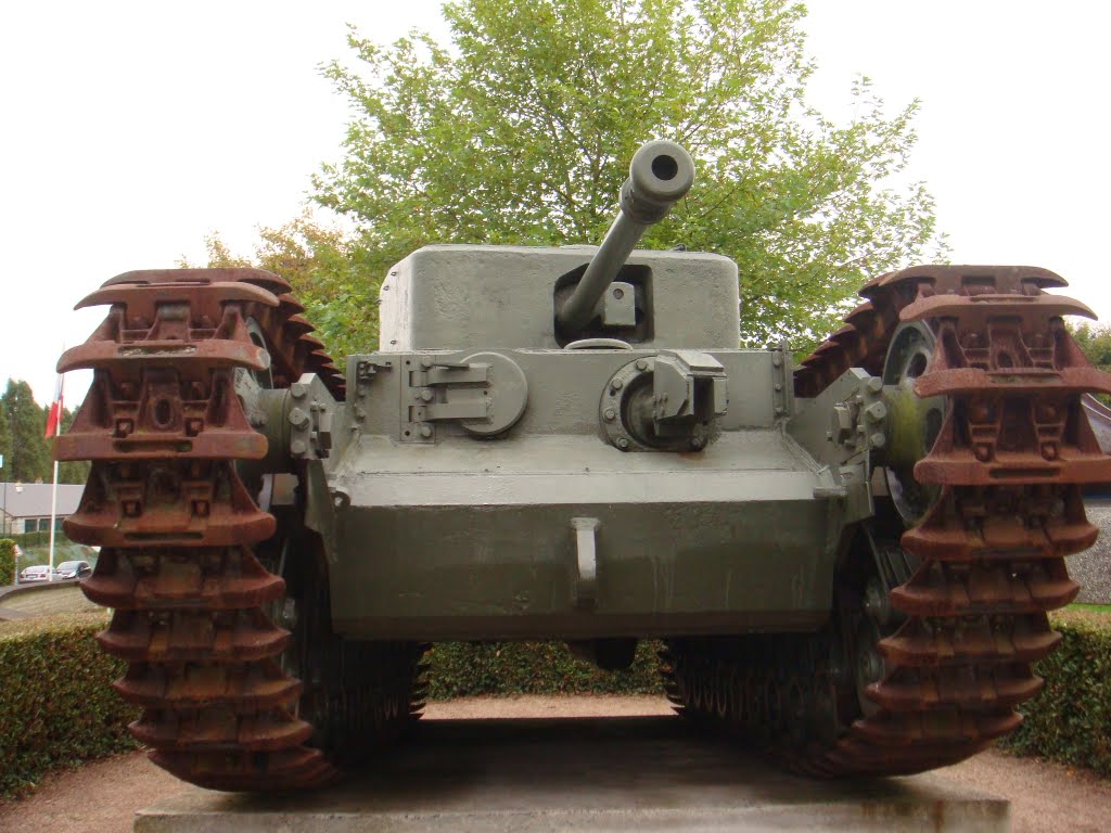 Churchill Crocodile Flame Thrower , Musee Memorial De La Battaille De Normandy,Bayeux by Hovsep Ohanian