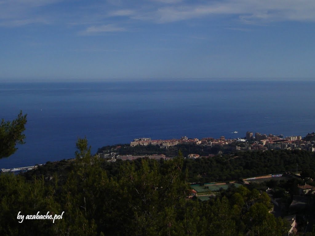 Monaco desde la autopista by leopoldo hernandez