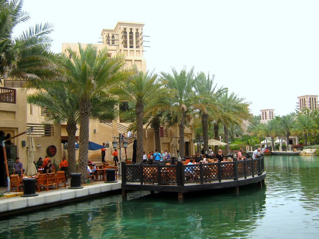 Souq madinat jumeirah by Dipak Banerjee