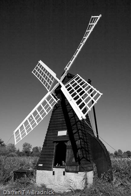 Windpump, Wicken Fen by DemonTraitor