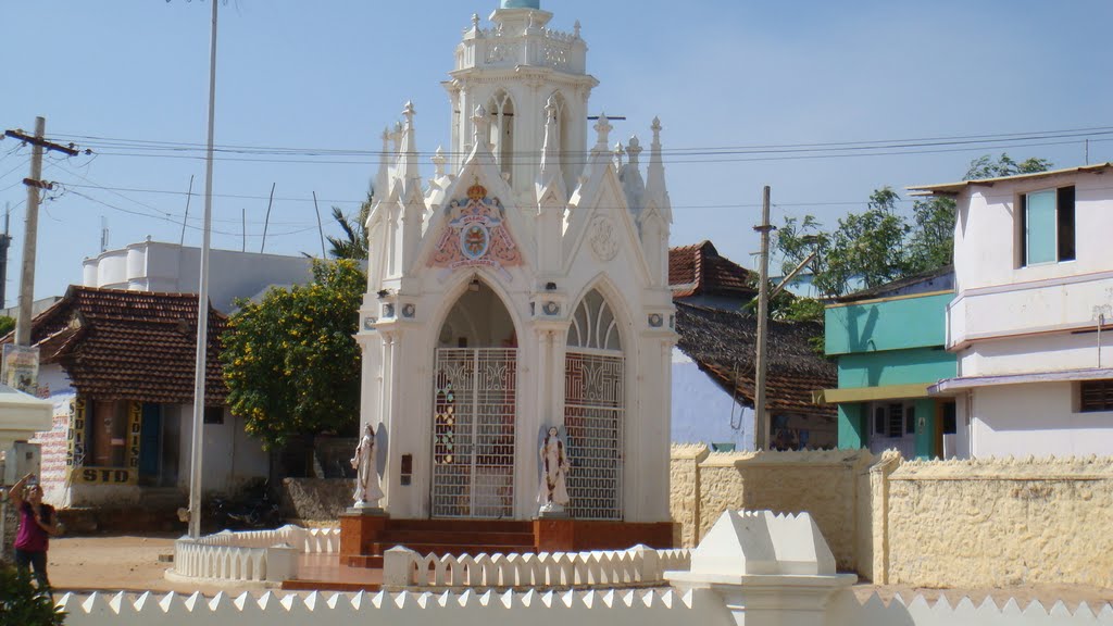 Kanyakumari Church by sban1998