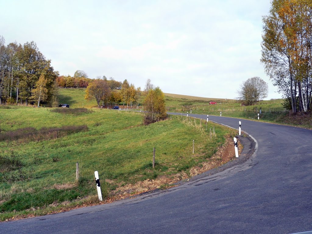 Lengefeld OT Reifland - Die Serpentine aufwärts Richtung Reifland by Thomas Eichler