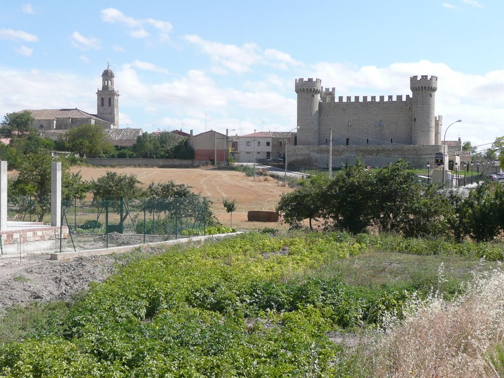 Iglesia y castillo (Olmillos de Sasamón) by karmarx