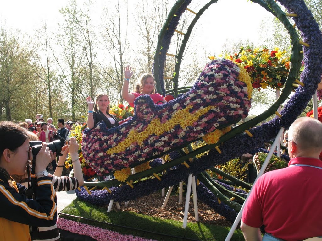 Flower parade.Netherlands by Vaclovas Zukauskis