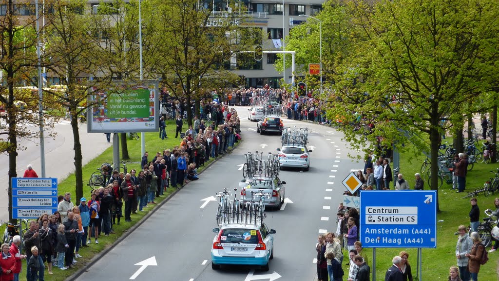 Giro d'Italia in Leiden 2010 by Nico Bakker