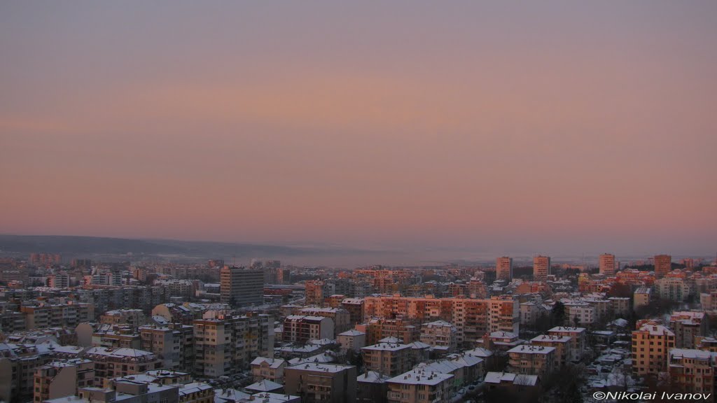 Зимно утро (Winter Morning) by Nikolai Ivanov