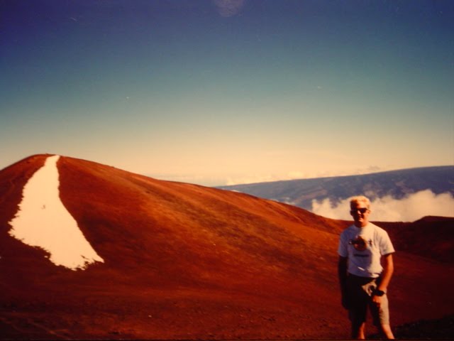 Hawaii - Snow on Mauna Kea - The Big Island - 1990 by gegaard