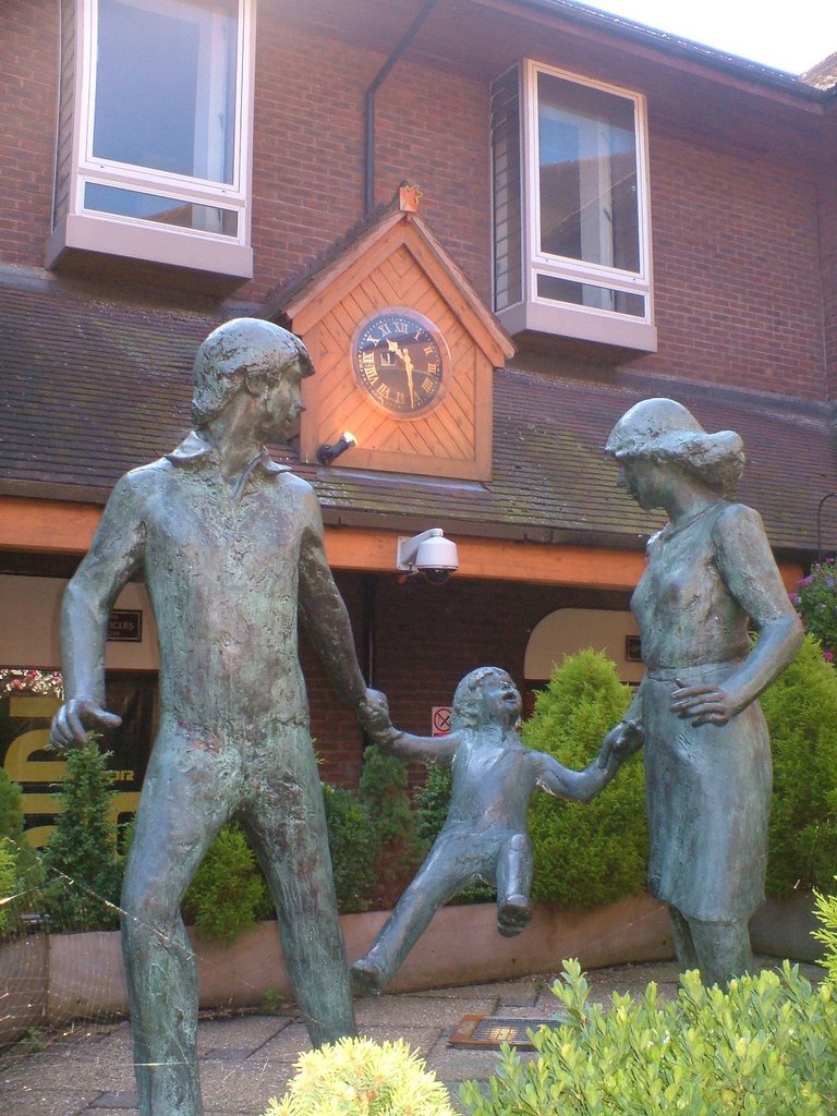 'Family' Haywards Heath Shopping Centre by Alan L.