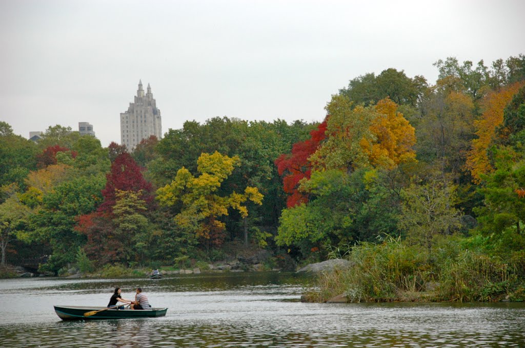 Central Park Lake by dotcalm9