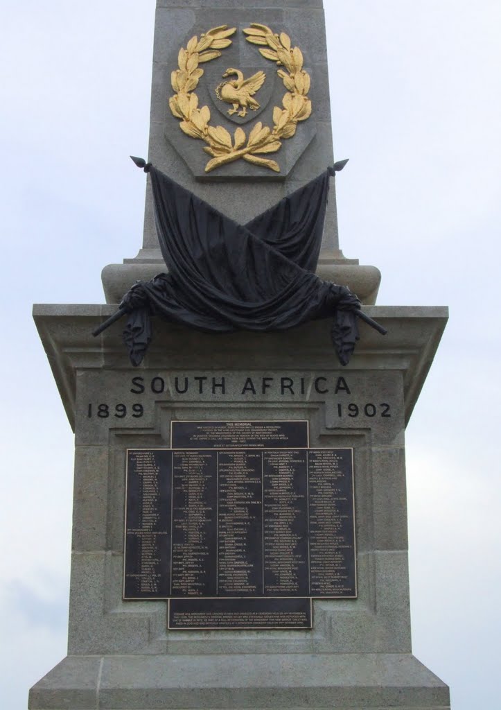 Restored monument to local soldiers who died in the Boer War 1899 -1902 Situated on Combe Hill, the Chiltern Hills, Buckinghamshire, England by chrisjw37