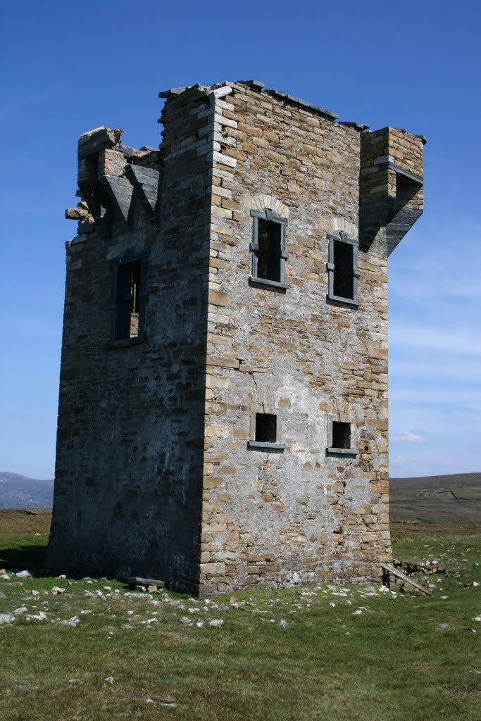 Tower near Glencolumbkille by Pogue Mahone