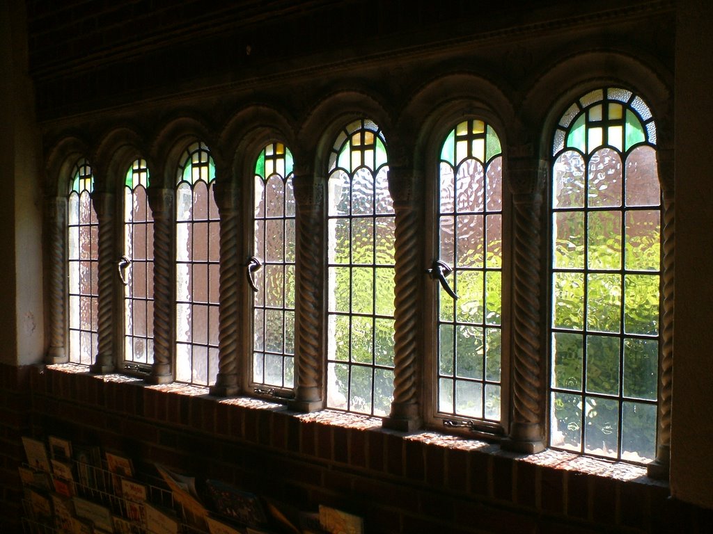 St. Pauls Church window by Alan L.