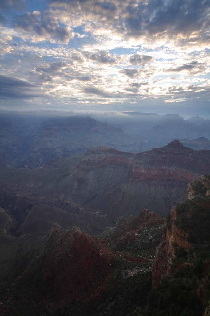 Grand Canyon Sunrise by waterfia