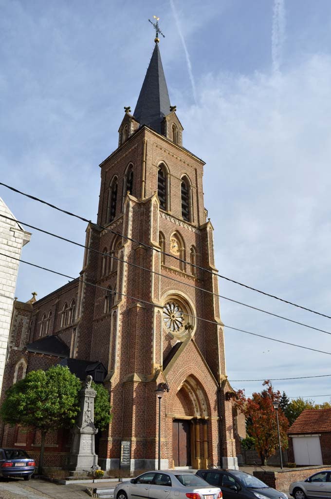 St-Pieterskerk (1866), neo-gotiek, Lauw, Tongeren by Thysen Jean