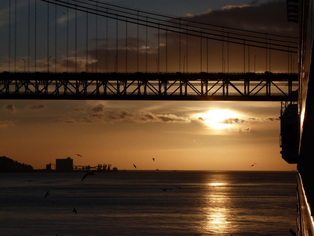 Sunset on the bridge by clik_emotion10