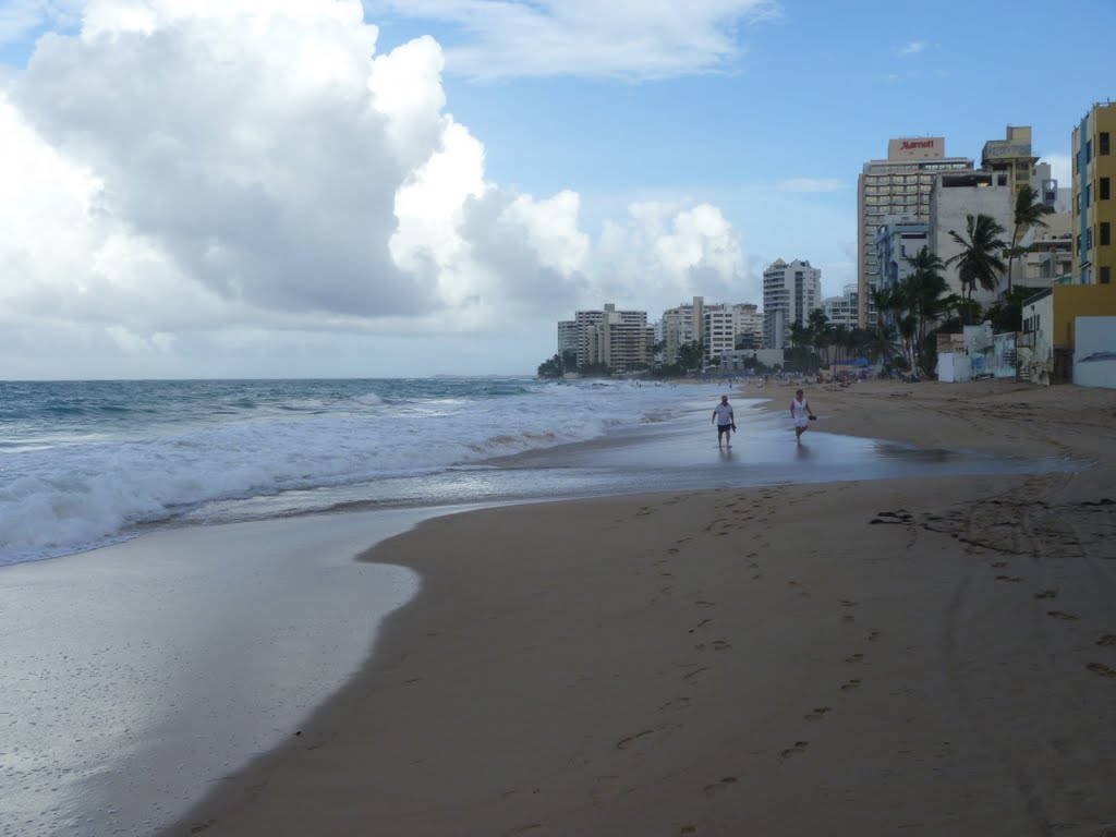 Condado Beach, San Juan, PR by Puerto Rico, USA