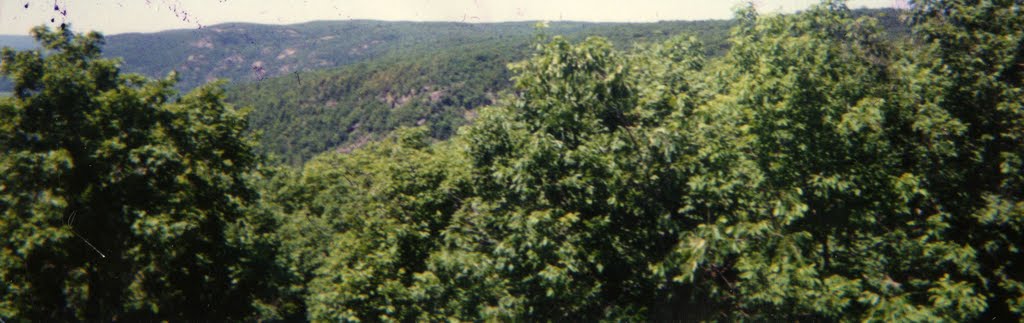 Gorgeous, Green Ridgelines in the Gatineau Hills, North of Hull, QC by David Cure-Hryciuk