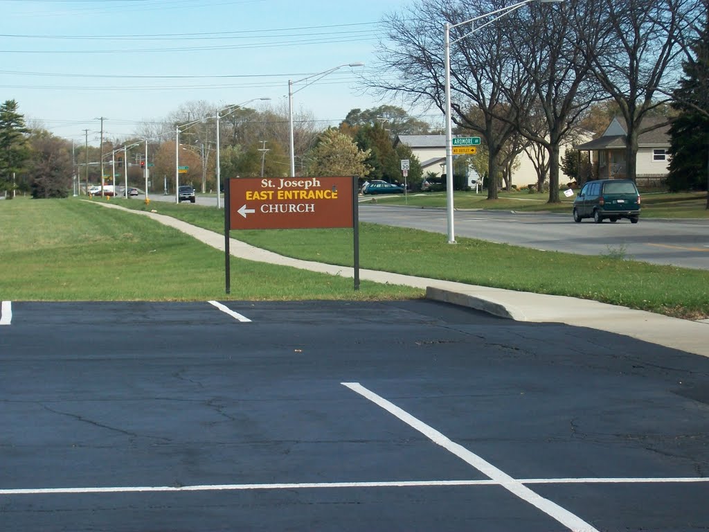 East Entrance Sign by Katie Sarno 