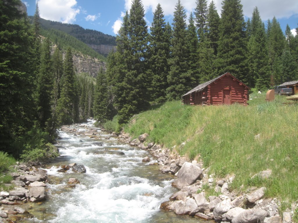 Granite Creek Hot Springs by Ross Dean Mitchell .com