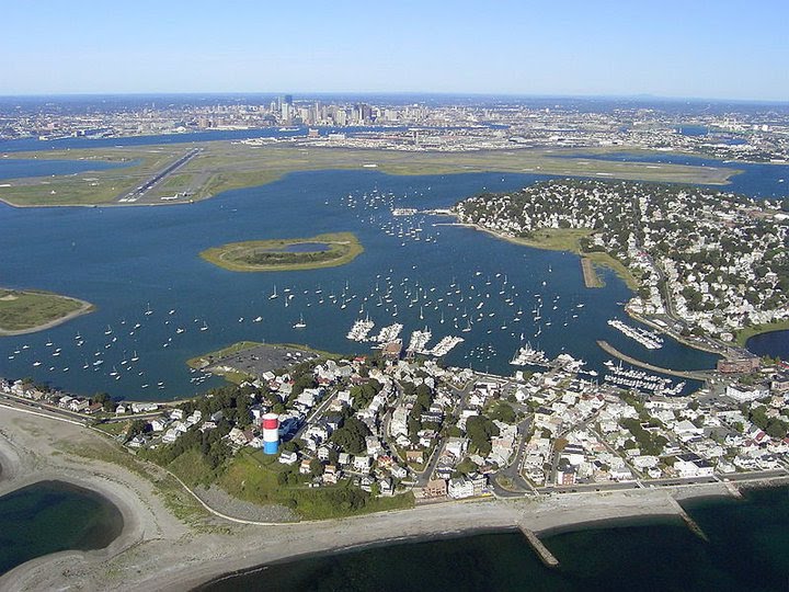 Logan International Airport - Boston , Winthrop - MA by cityofboston