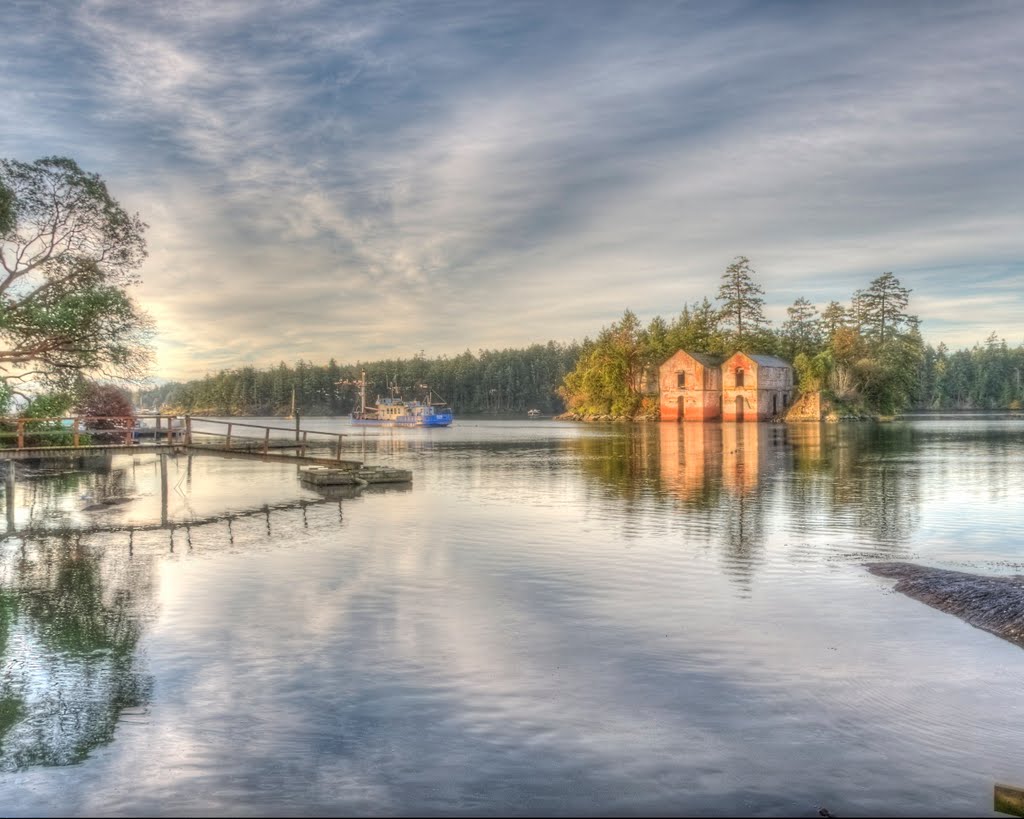 At anchor by Cole Island by Wiley1