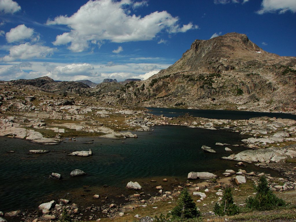 Lonesome Lake - Absaroka Beartooth Wilderness by walkaboutwest