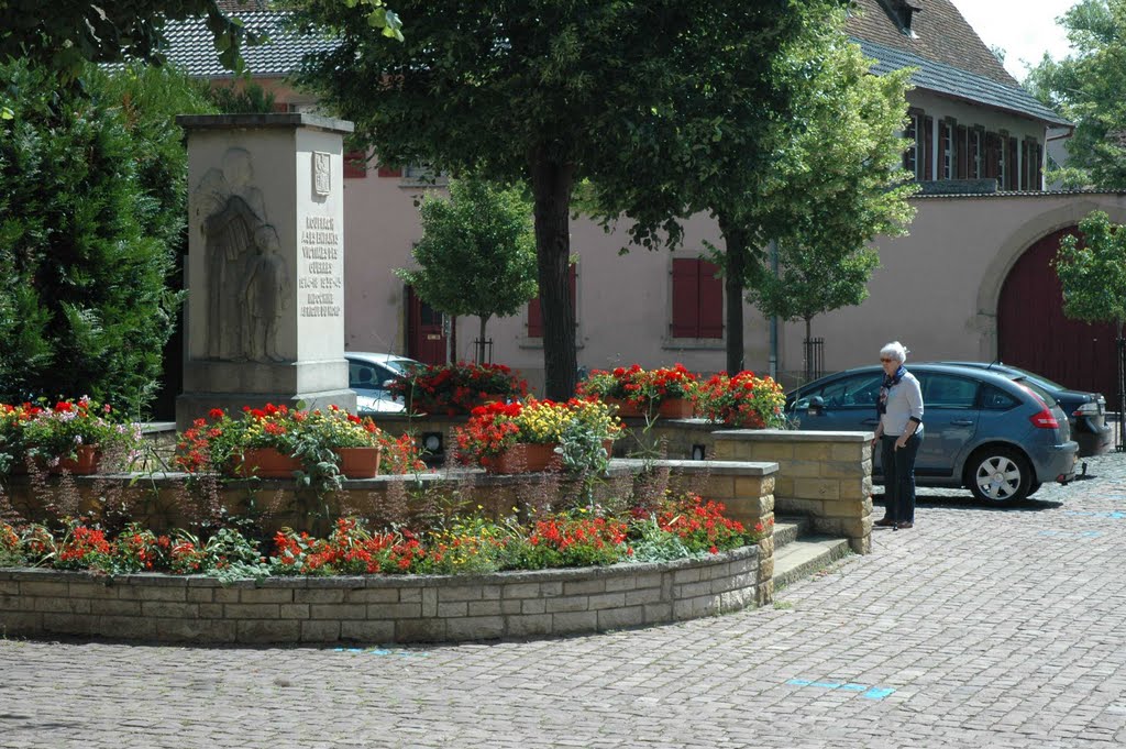 Monument i Rouffach by Ole Rosager