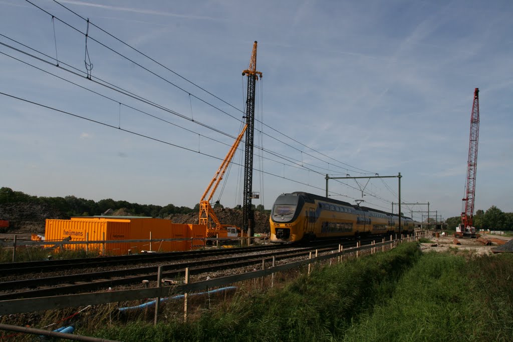 Aanleg Verkeerstunnel Mereveldseweg, Bunnik. by Carl030nl