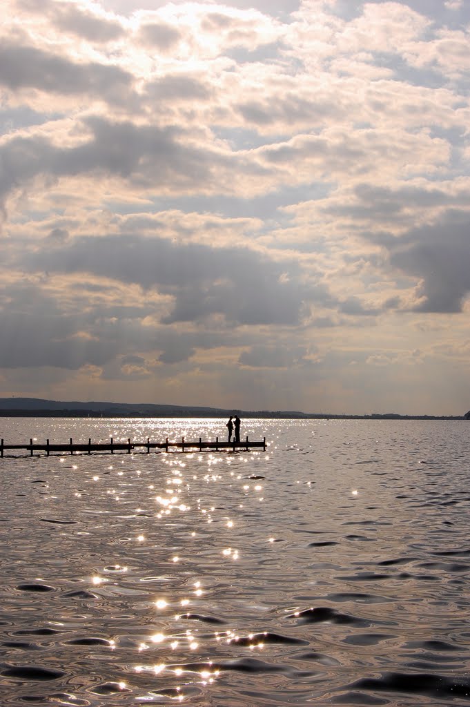 Steg im Steinhuder Meer by Nico Krömer