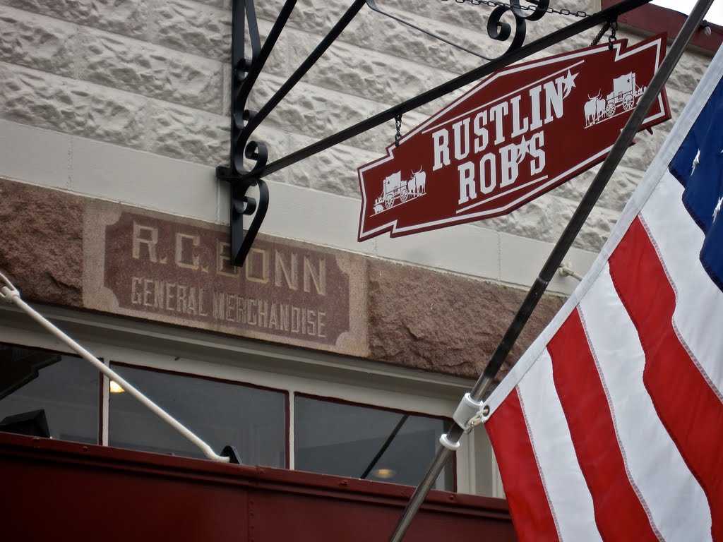 R. C. Bonn General Merchandise (now Rustlin' Rob's) by philipcmarshall