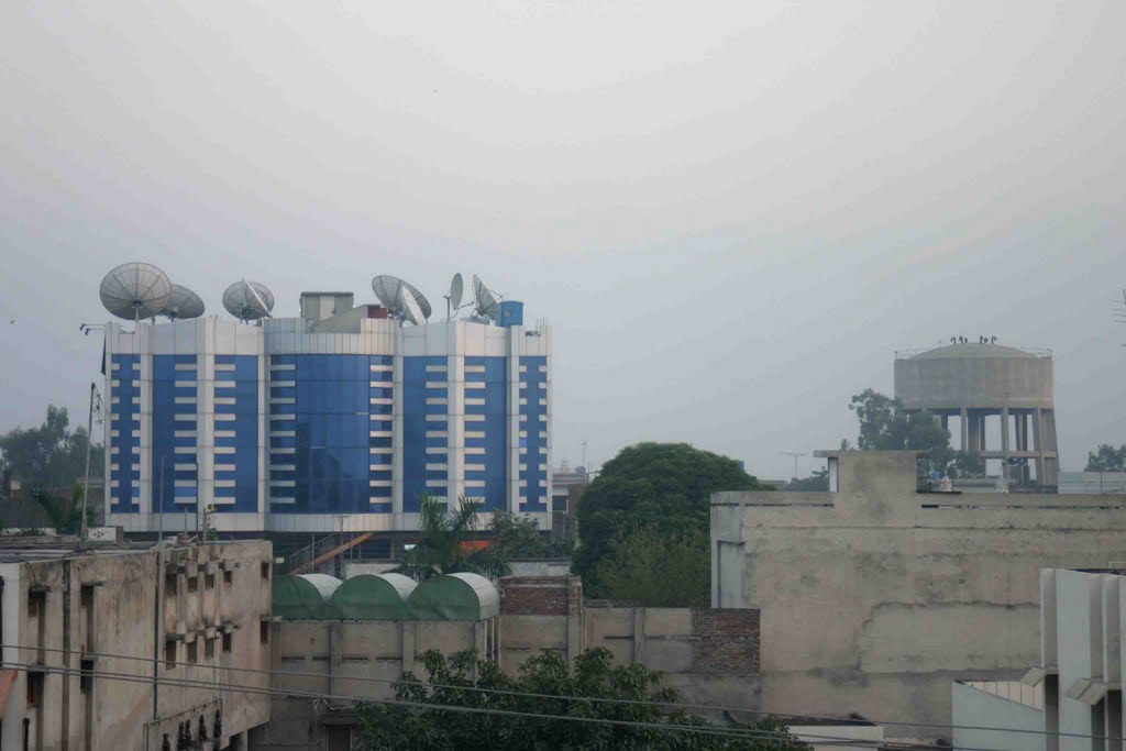 Al-Mukarram Plaza and Water Supply Tank, Model Town, Gujranwala, Pakistan by Mohammad Aslam Javed Bhatti by Mohammad Aslam Javed…