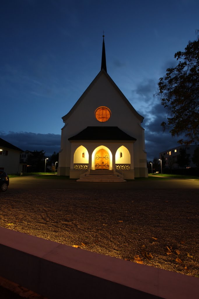 Catholic church / Katholische Kirche, Horn, Switzerland by Tom Waugh