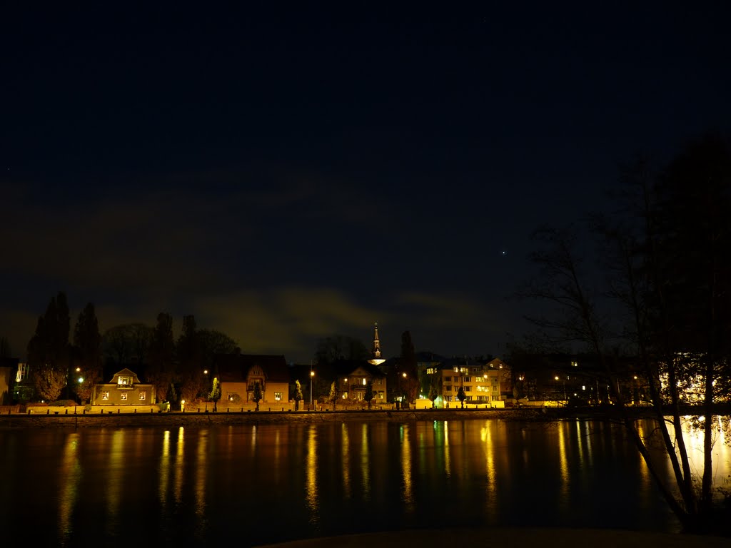 Karlstad by night by SamuelMacLeod