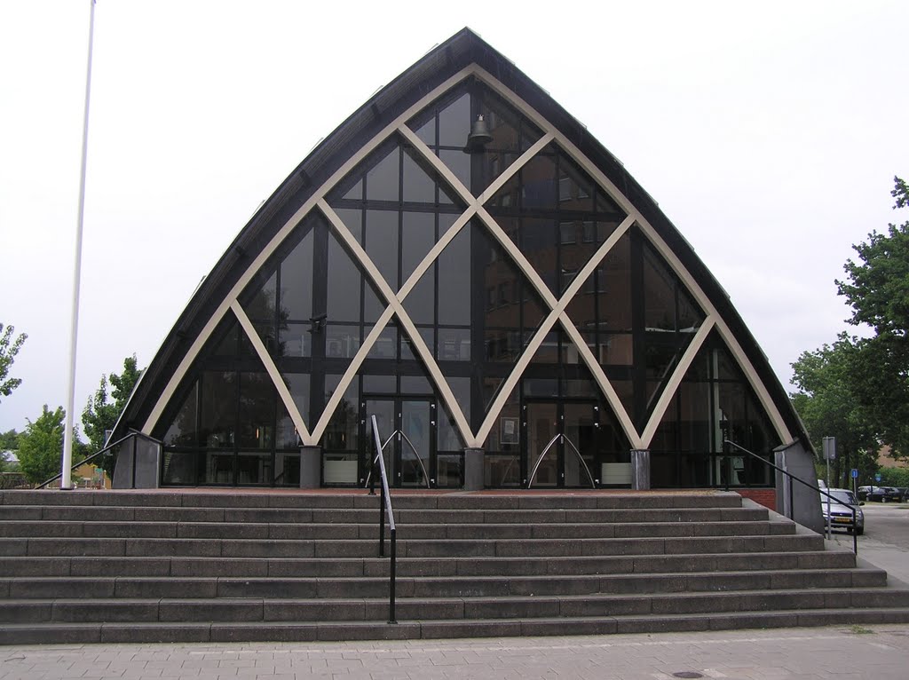 Boogkerk (Reformed Church) at de Watersteeg in Nieuwland by Willem Nabuurs