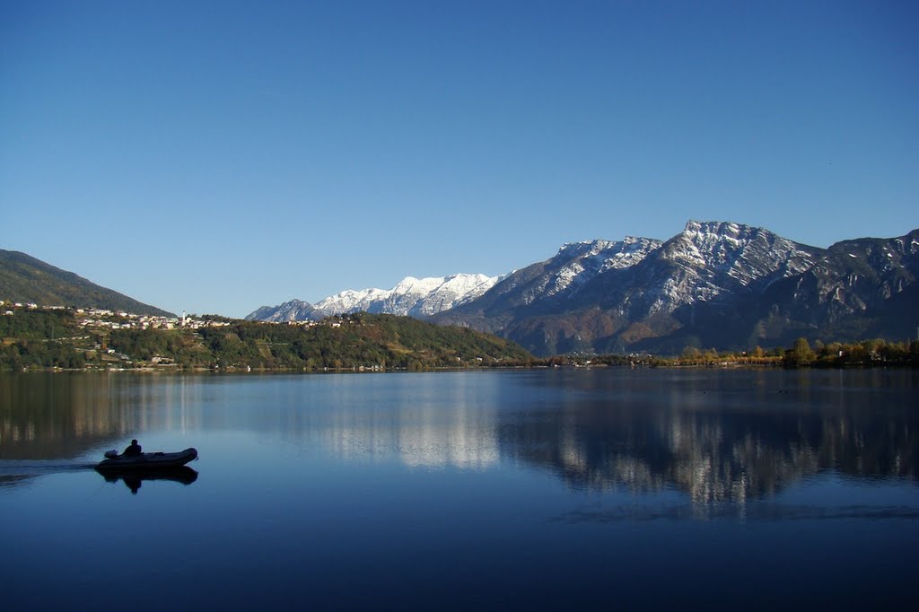 Lake Caldonazzo Autumn by ebao9668